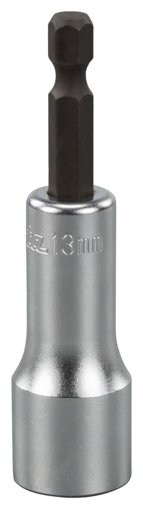 Makita Dopsleutel 13x75mm Zeskant 1/4" Hol Extra Diep B-52576