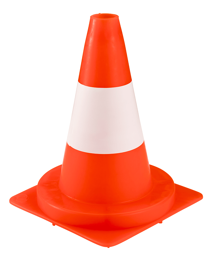 Gripline Kegel 32cm Oranje/Wit