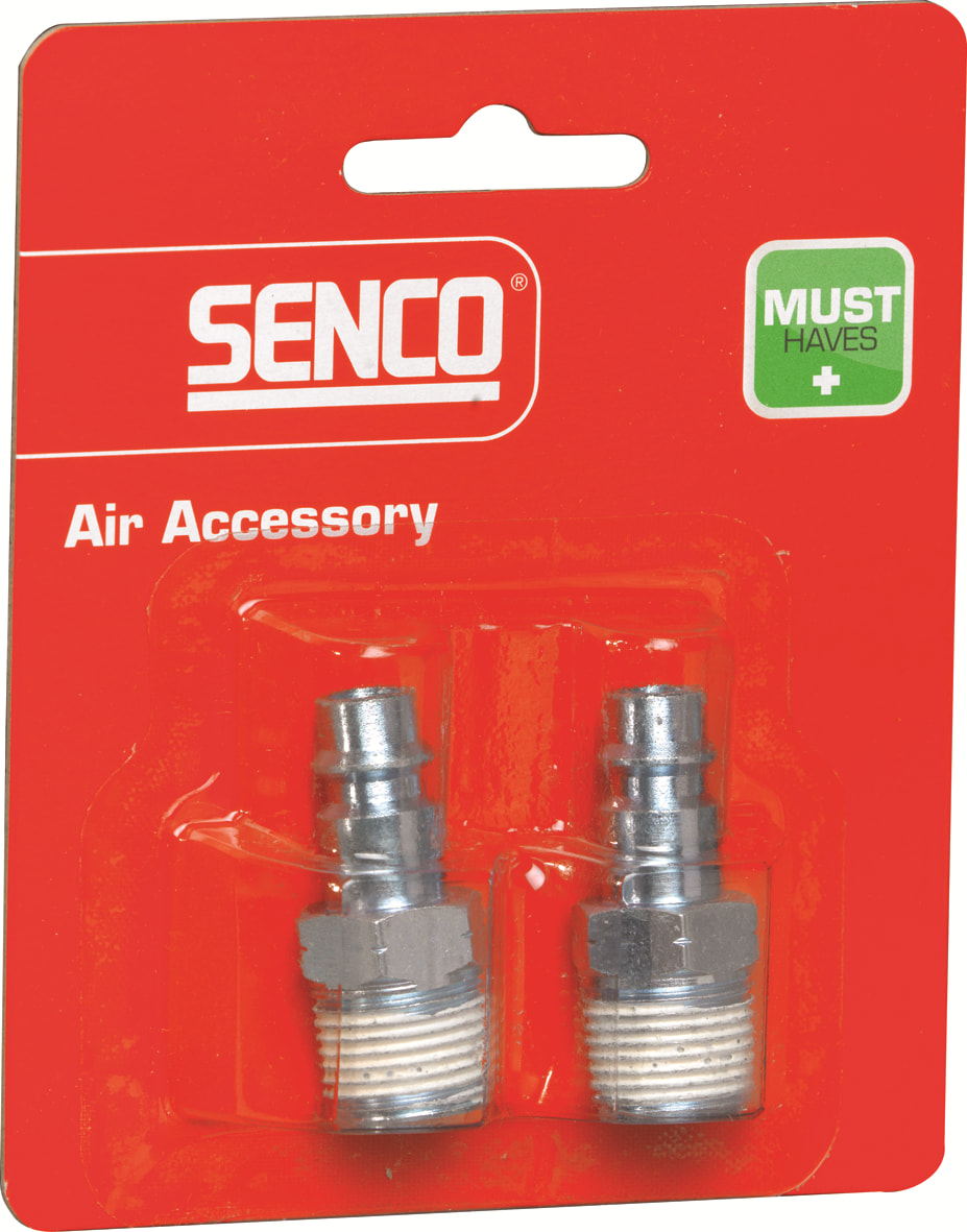 Senco Snelkoppeling Buitendraad 3/8" Universeel 2st