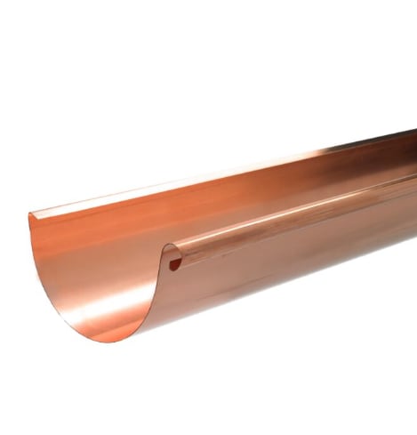 Wentzel Koperen Mastgoot M333 0,60x3000mm