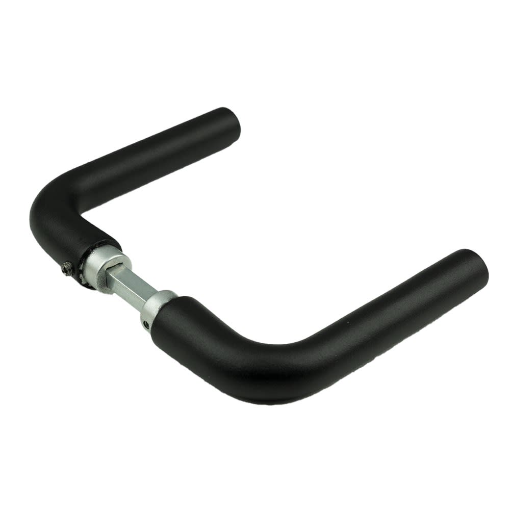 Oxloc Deurkruk L-Model Aluminium Zwart Paar