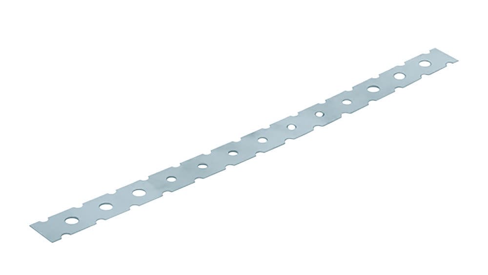 Product afbeelding voor GB Lijmkoppelstrip 300x20x0,6mm Optima RVS A4 250st 21214