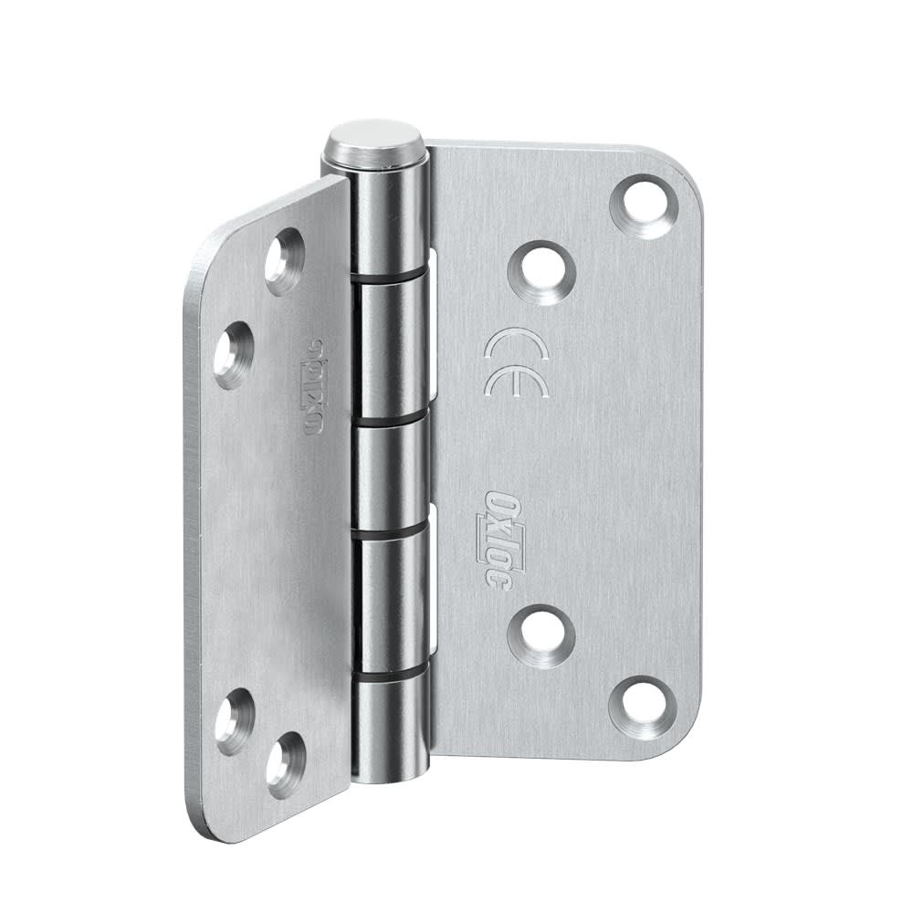 Product afbeelding voor Oxloc Glijlagerscharnier Ronde Hoeken 89x89mm Elektrolytisch Verzinkt