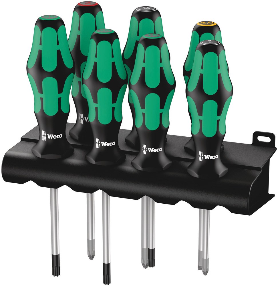 Wera Schroevendraaierset 335/350/367/7 Kraftform Plus Lasertip 7-Delig