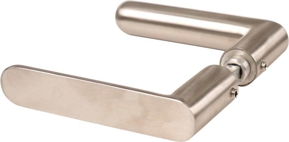 Oxloc Deurkruk Woerden L-Model Omkeerbaar RVS Mat Paar