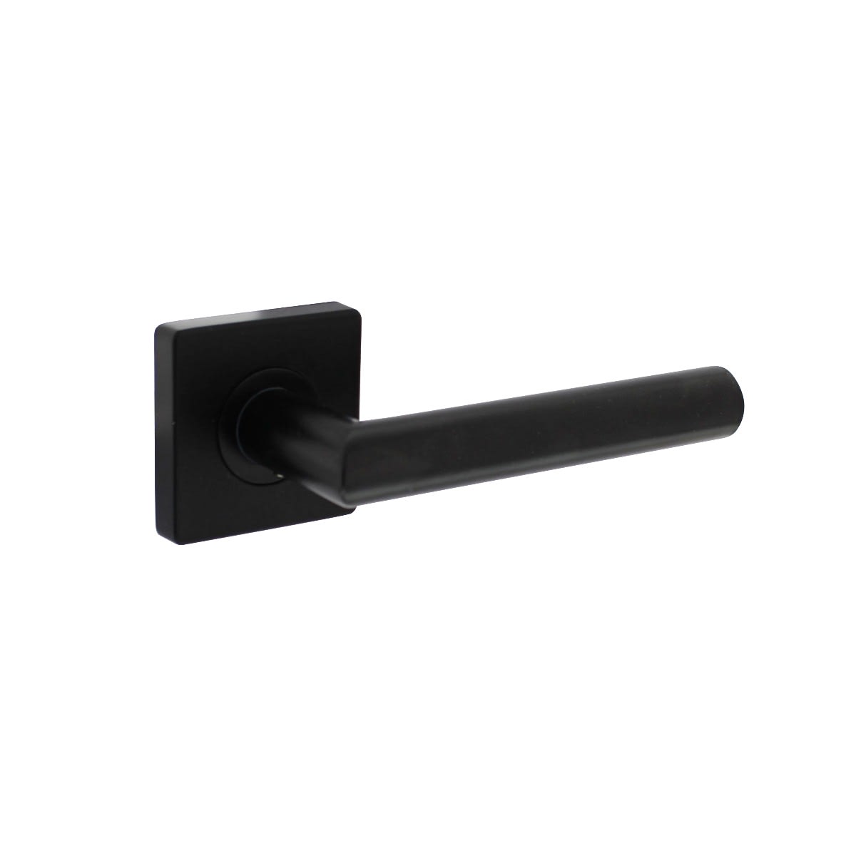 Intersteel Deurkruk Bastian Op Rozet 38-42mm Zamak Zwart Paar 