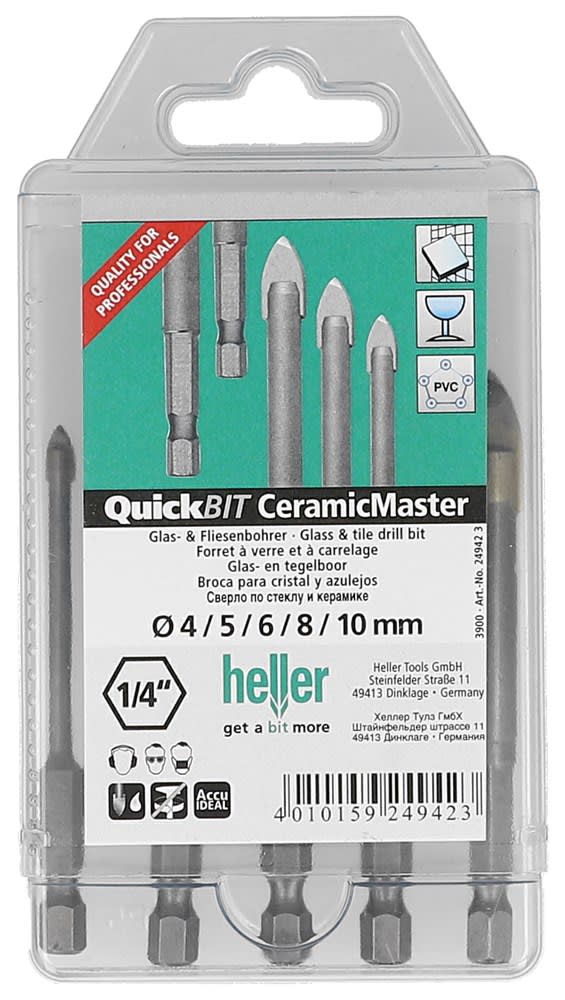 Heller Bitset Ceramic Master 5-delig