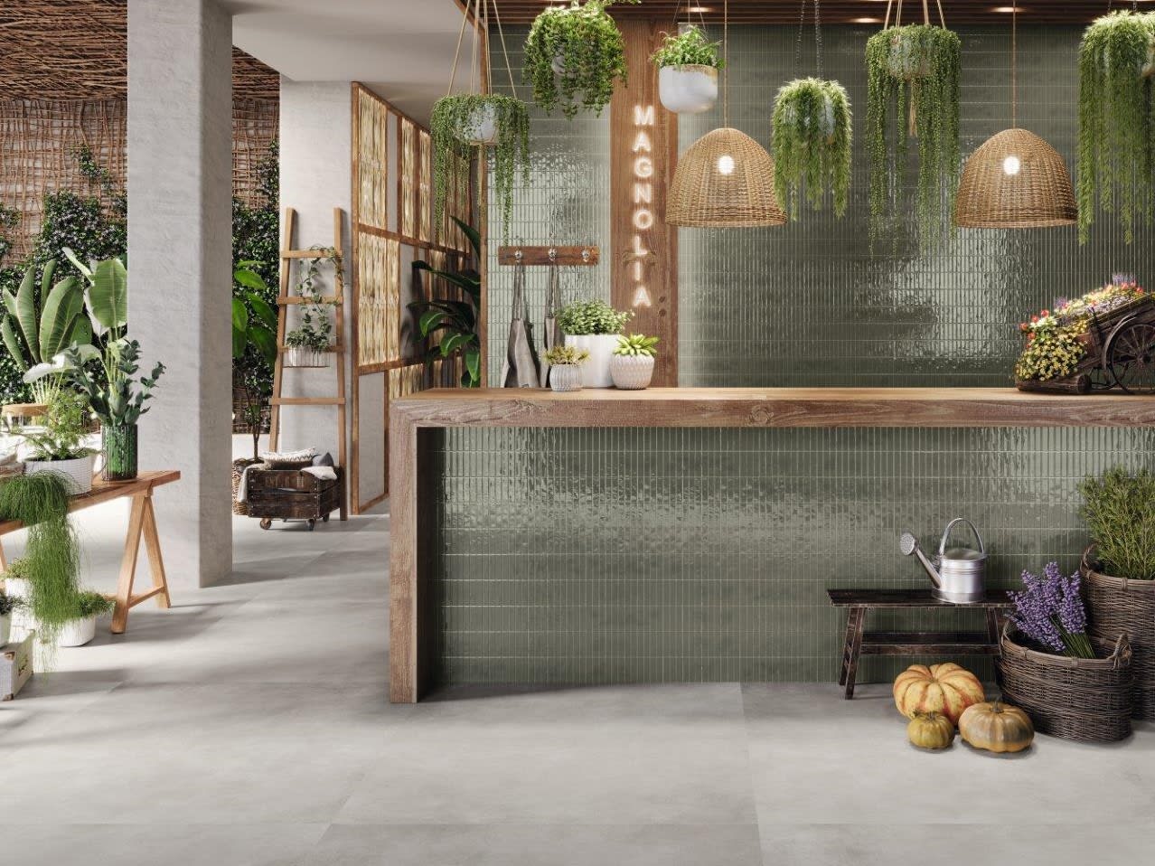 Product afbeelding voor Wandtegel Casablanca Moss 10x30cm 10mm Glanzend