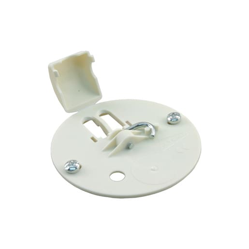 Centraaldoosdeksel Rond Creme