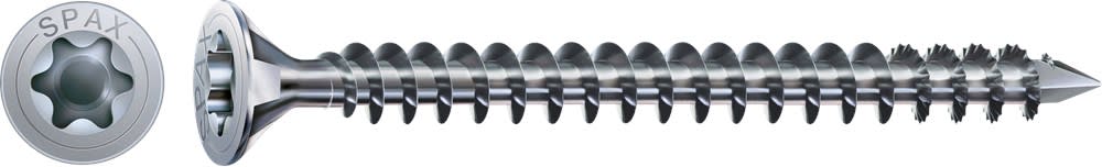 Spax Houtschroef 8x140mm Platkop TX-40 Wirox 50st