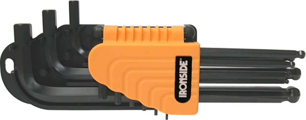 Ironside Inbussleutelset 1.5-10mm 9-delig In Vouwhouder