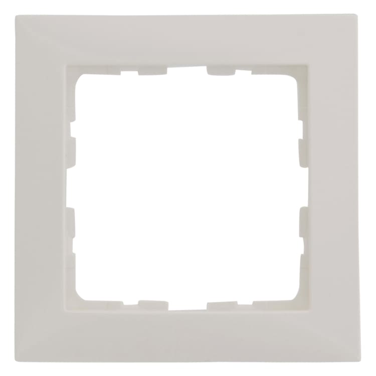 Product afbeelding voor Berker Afdekraam S1 Inbouw 1-voudig Polarwit 10st