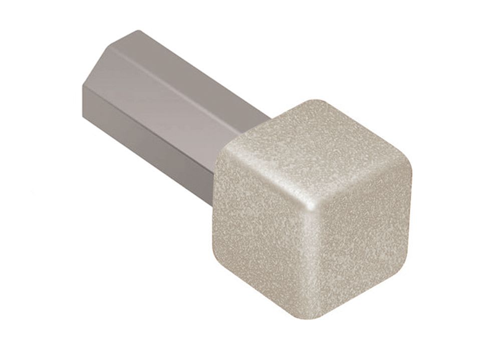 Schlüter QUADEC-TSC Uitwendige Hoek 11mm Structuur Gecoat Crème EV/Q110TSC