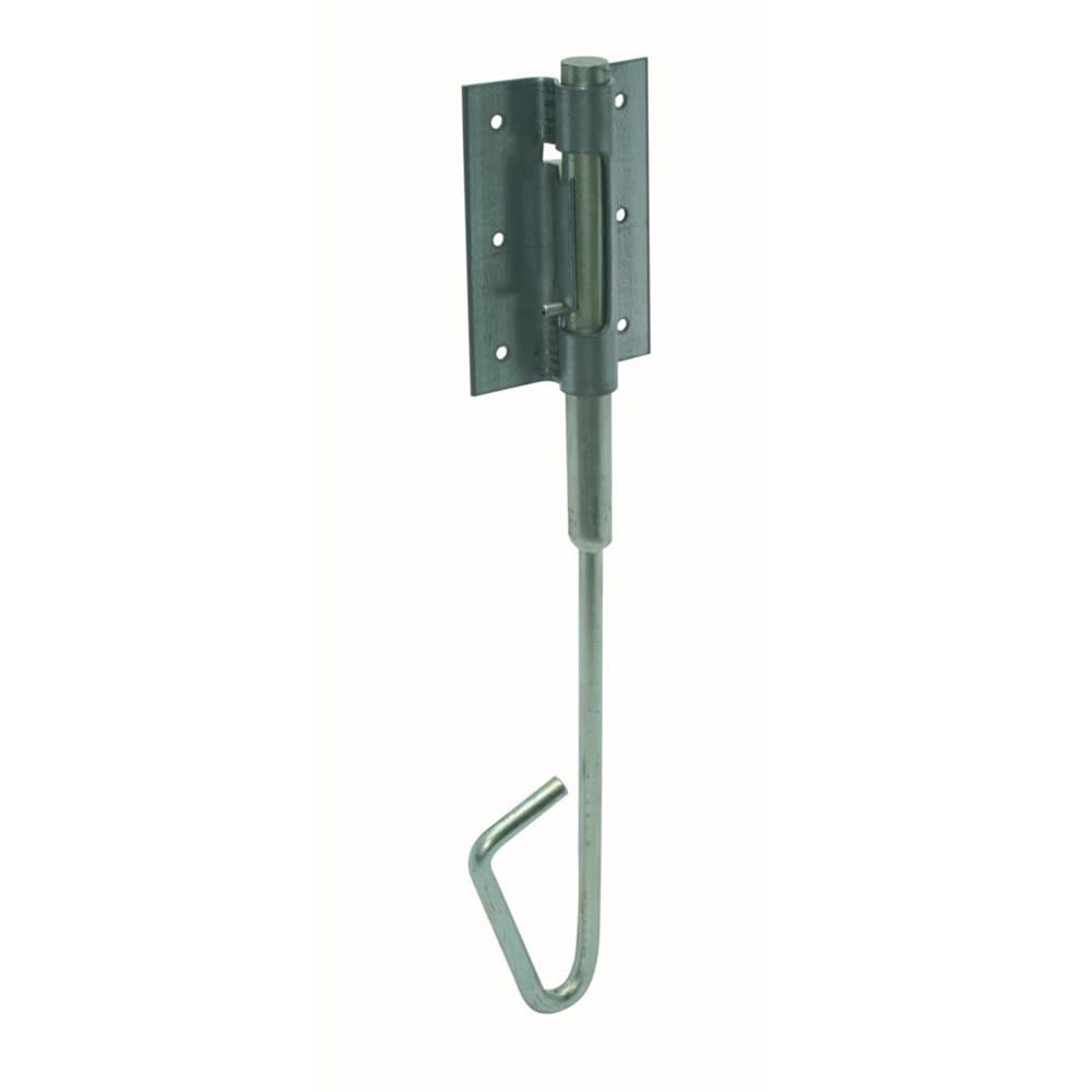 GB Staartgrendel Inclusief Plaat 400mm Elektrolytisch Verzinkt 74404B