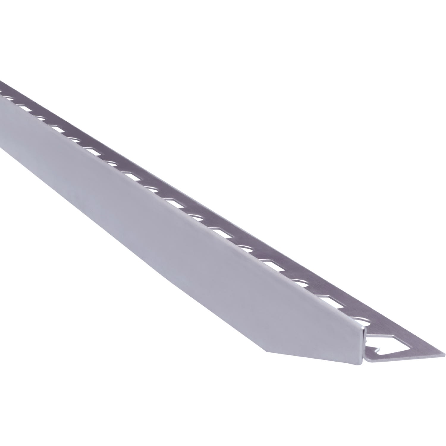 Product afbeelding voor Wedi Riolito Afschottegelprofiel 10mm Links RVS 120cm