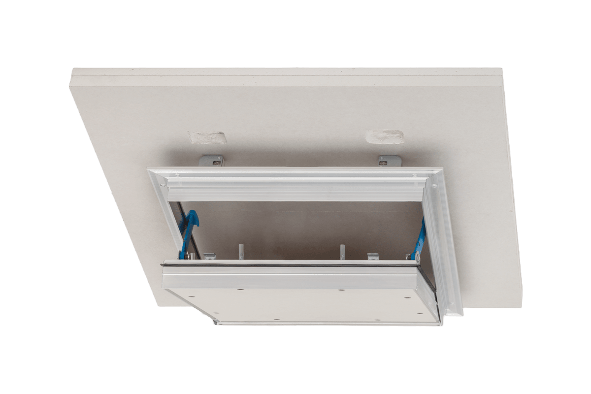 RUG Inspectieluik Alumatic F60 2x15mm 400x400mm GKF-Druksluiting Plafond