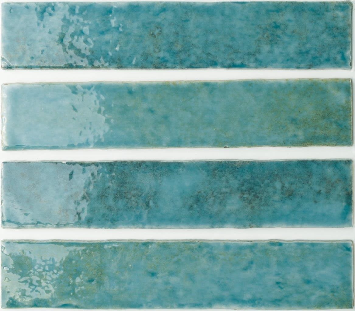 Product afbeelding voor Wandtegel Wow Potters Azur 5x25cm 9mm Glanzend