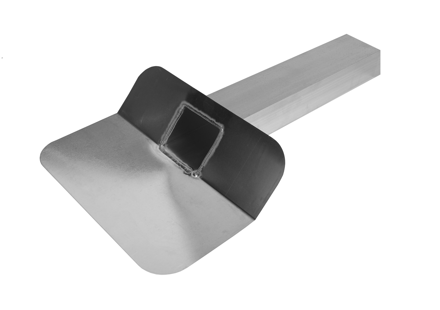 Kiezelbak 45 Graden 60-80mm 45cm Aluminium Gesloten Exclusief Kiezelrand