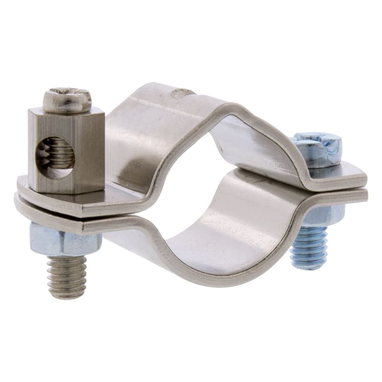 Product afbeelding voor Aardklem 1/2" 21-22mm Vernikkeld