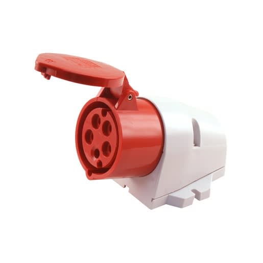 Contactdoos Kracht 4P-A 16A Rood