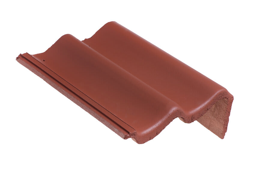 Monier Sneldek Classic Novo+ Gevelpan Rechts Rood Novo+