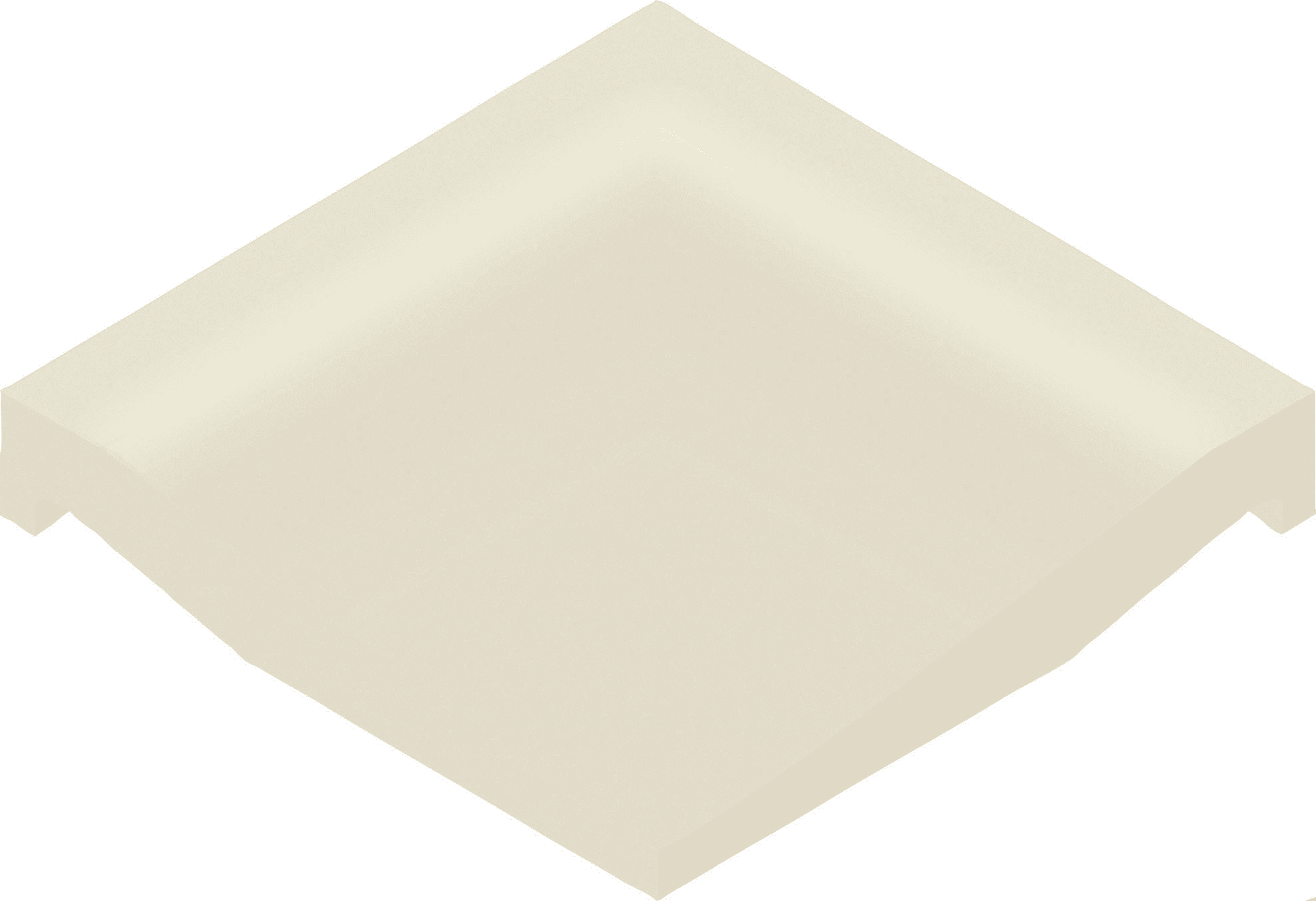 Product afbeelding voor Villeroy & Boch Hoek Pro Architectura 3.0 Cream White 10x10cm Mat R10 2609C2110010