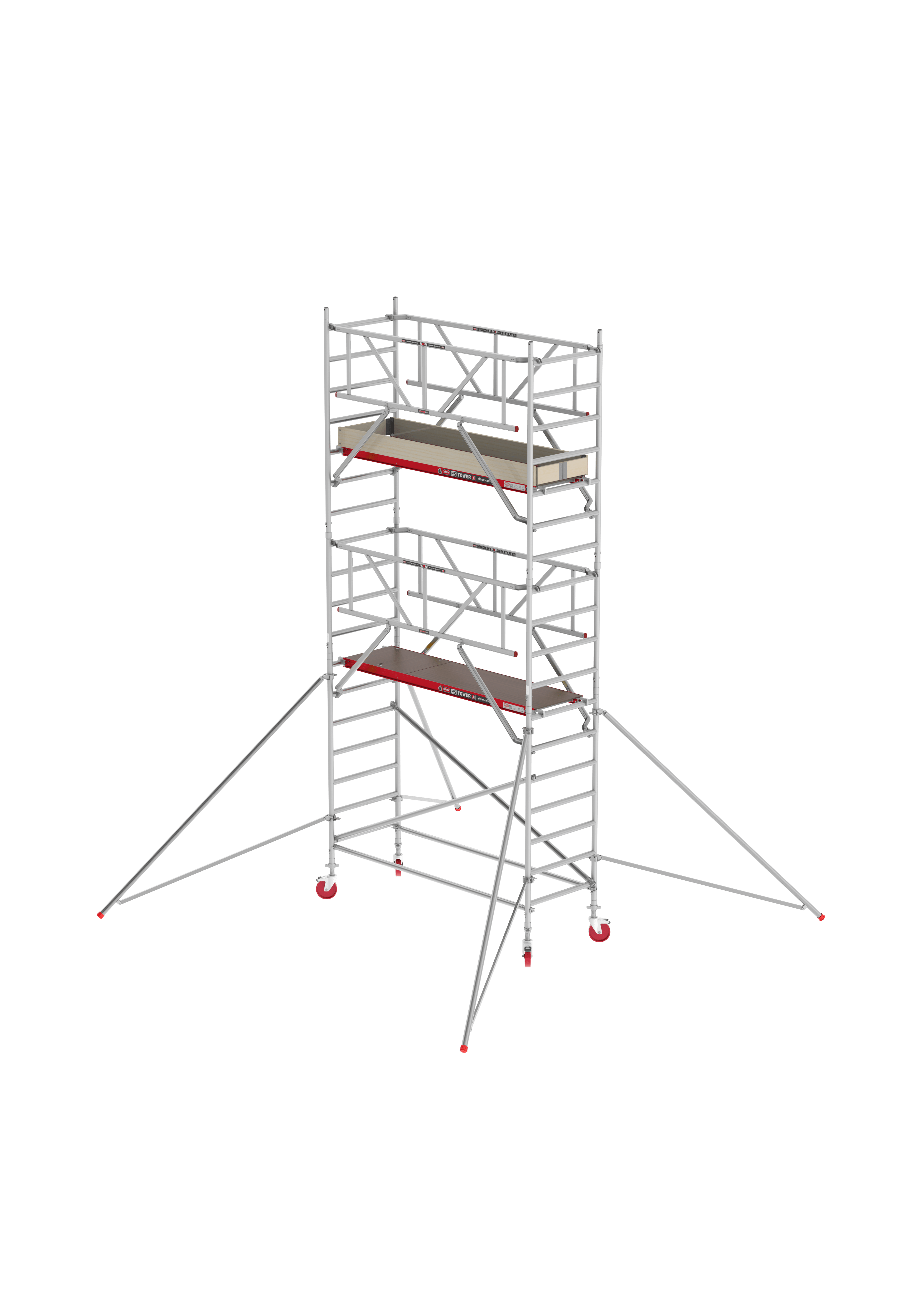Altrex Rolsteiger RS Tower 41 Plus-S 6,2m Hout 2,45m