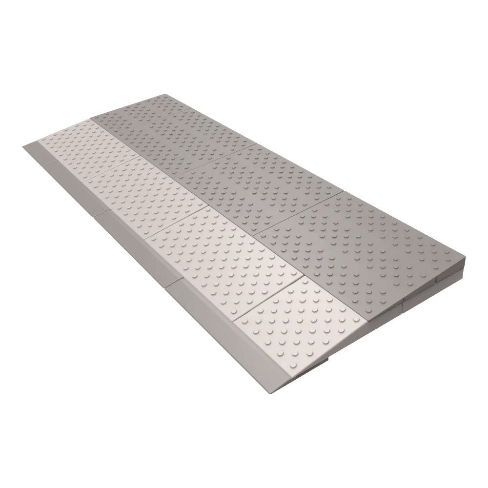 SecuCare Drempelhulp Set Type 2 Modulair 84x4x33cm In Hoogte Verstelbaar Inclusief Montagemateriaal