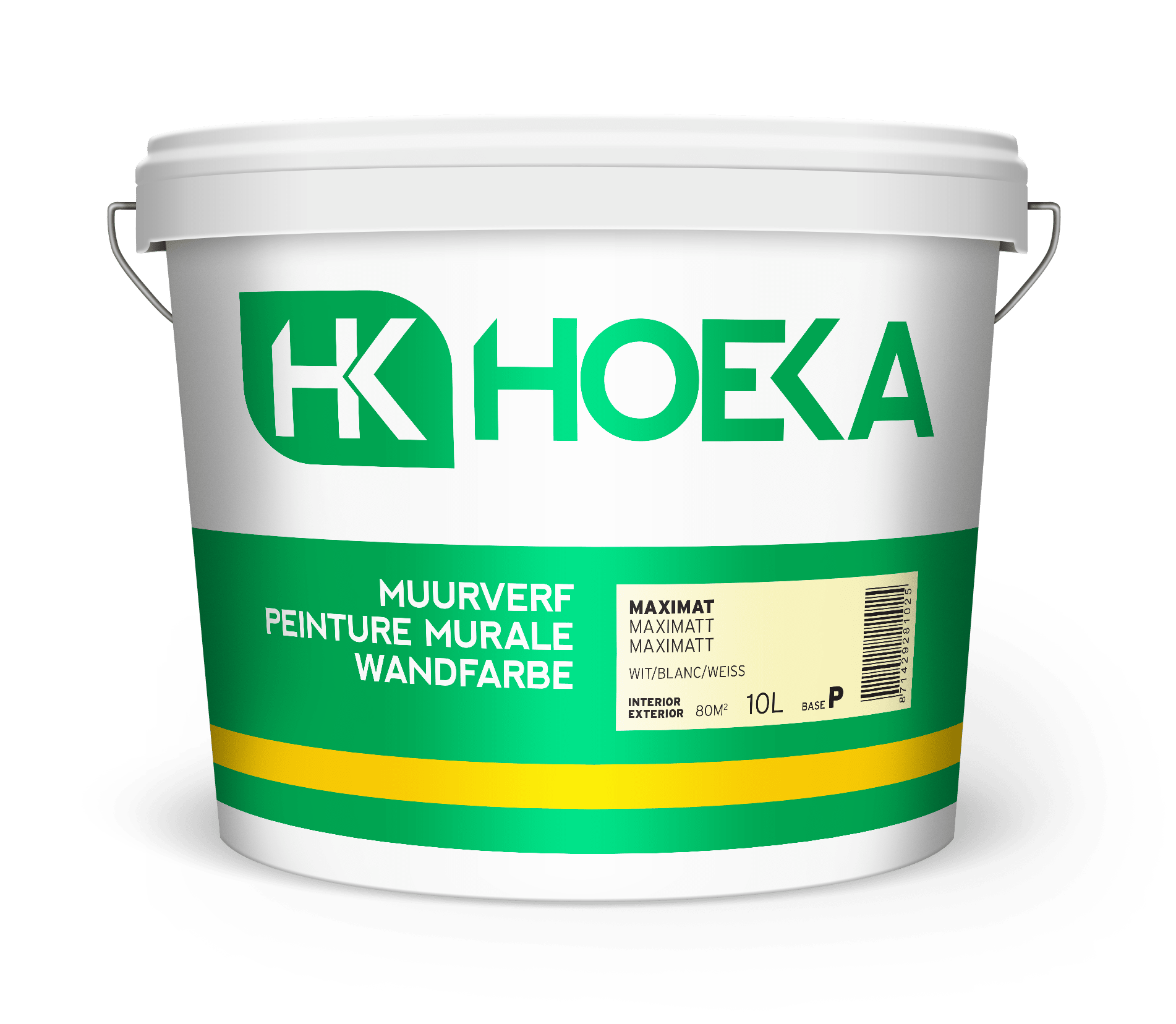Product afbeelding voor Hoeka Maximat Binnen/Buiten 10L Basis P Wit