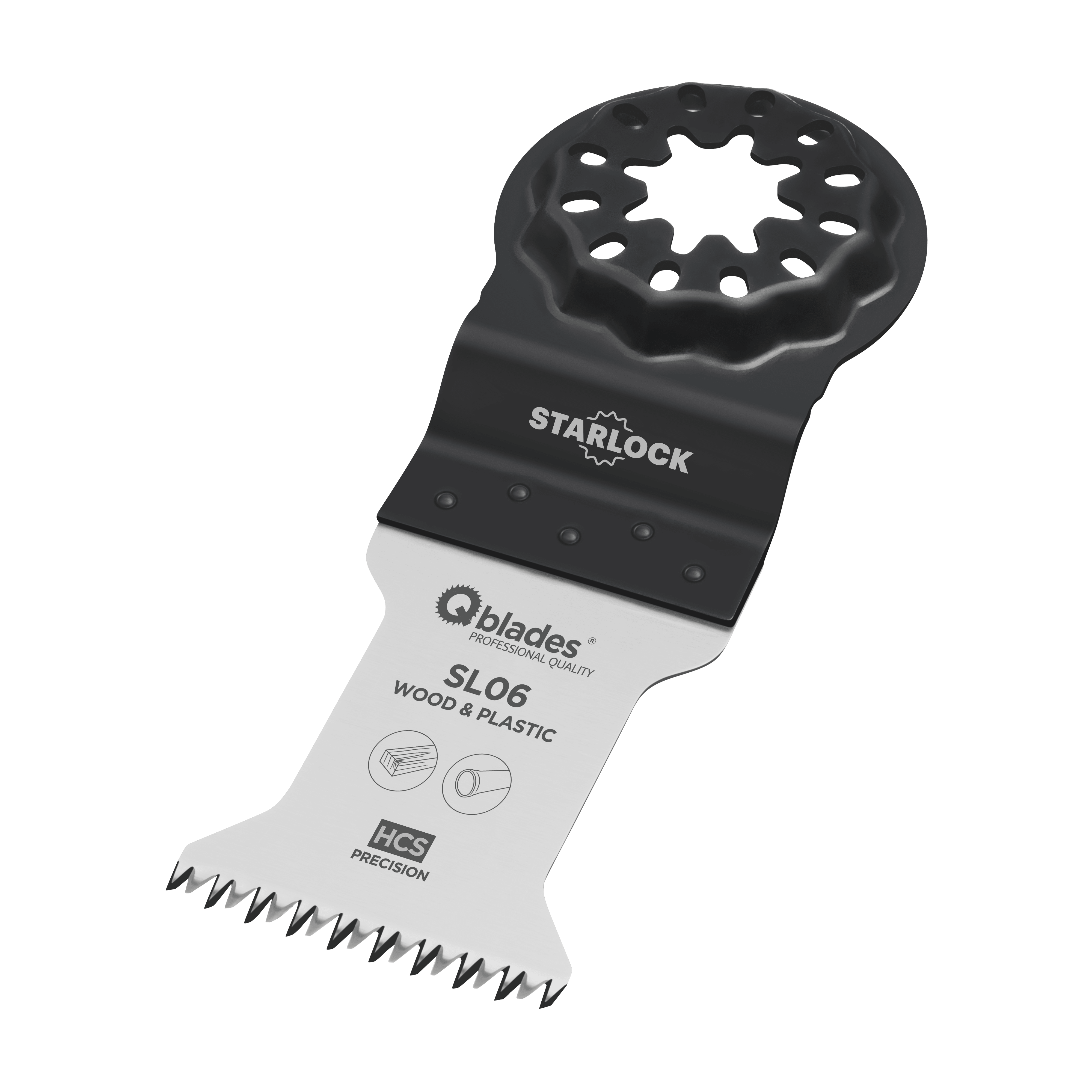 Qblades Multitoolzaagblad Precision SL06 35x50mm HCS 1st
