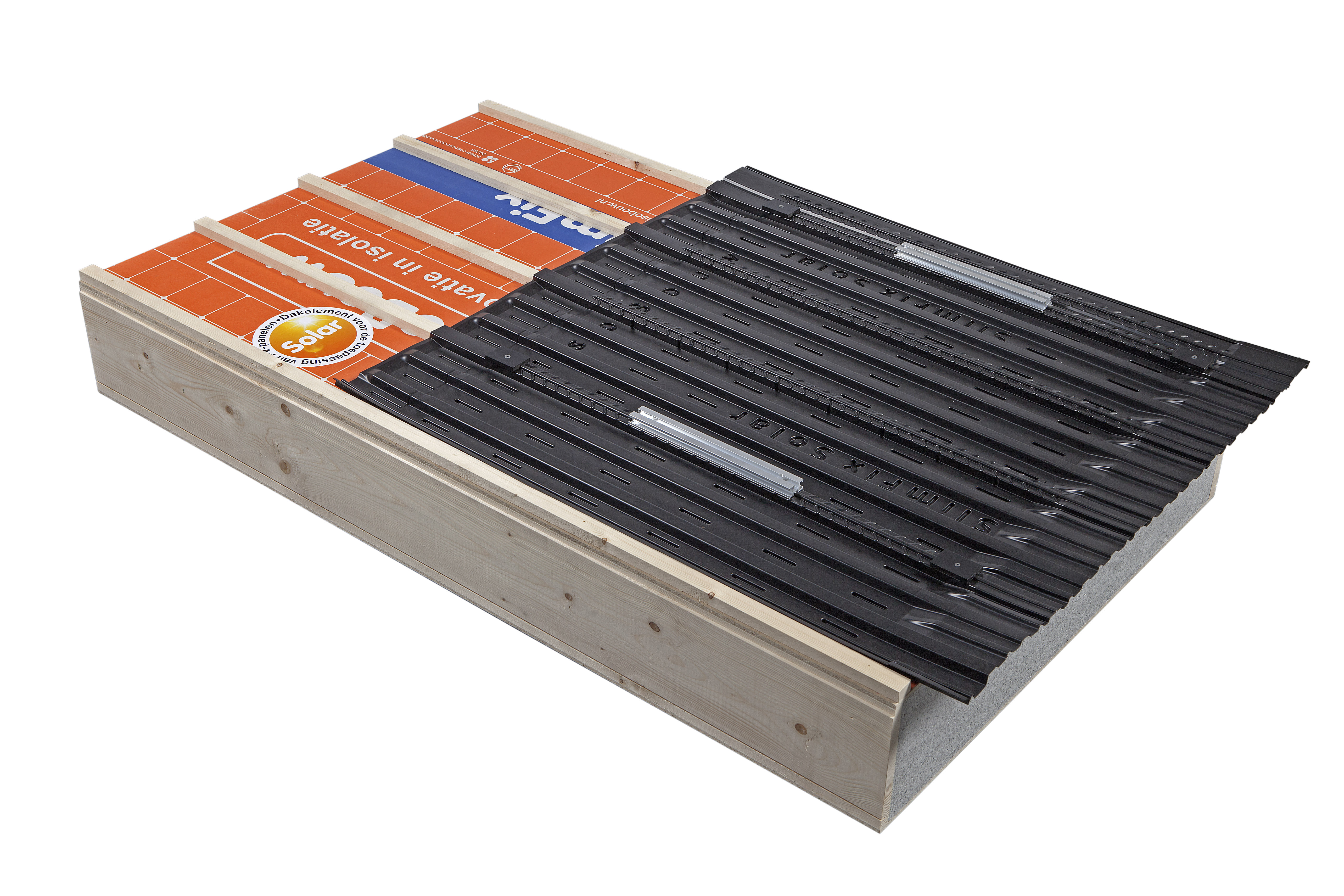 Isobouw Dakplaat SlimFix XT Solar 6,3 8/8R Breedte 102cm