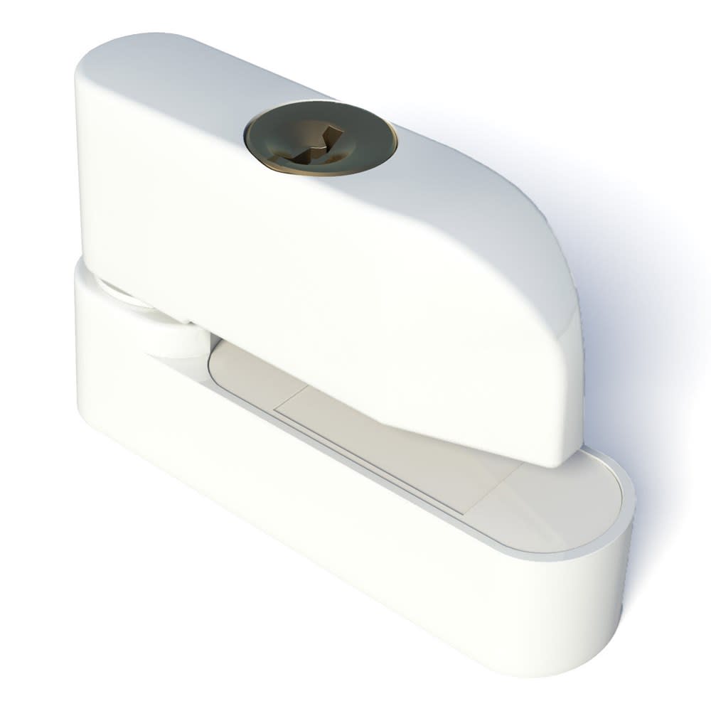 SecuMax Raamgrendel 832 Wit