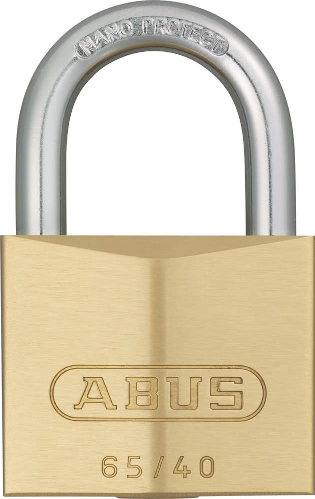 Abus Hangslot 65/40 Messing KA-404