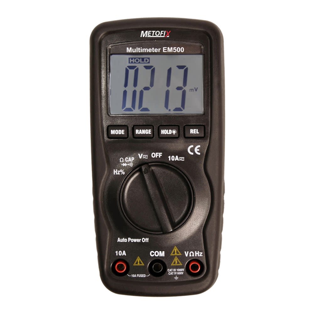 Metofix Multimeter EM500 Digitaal