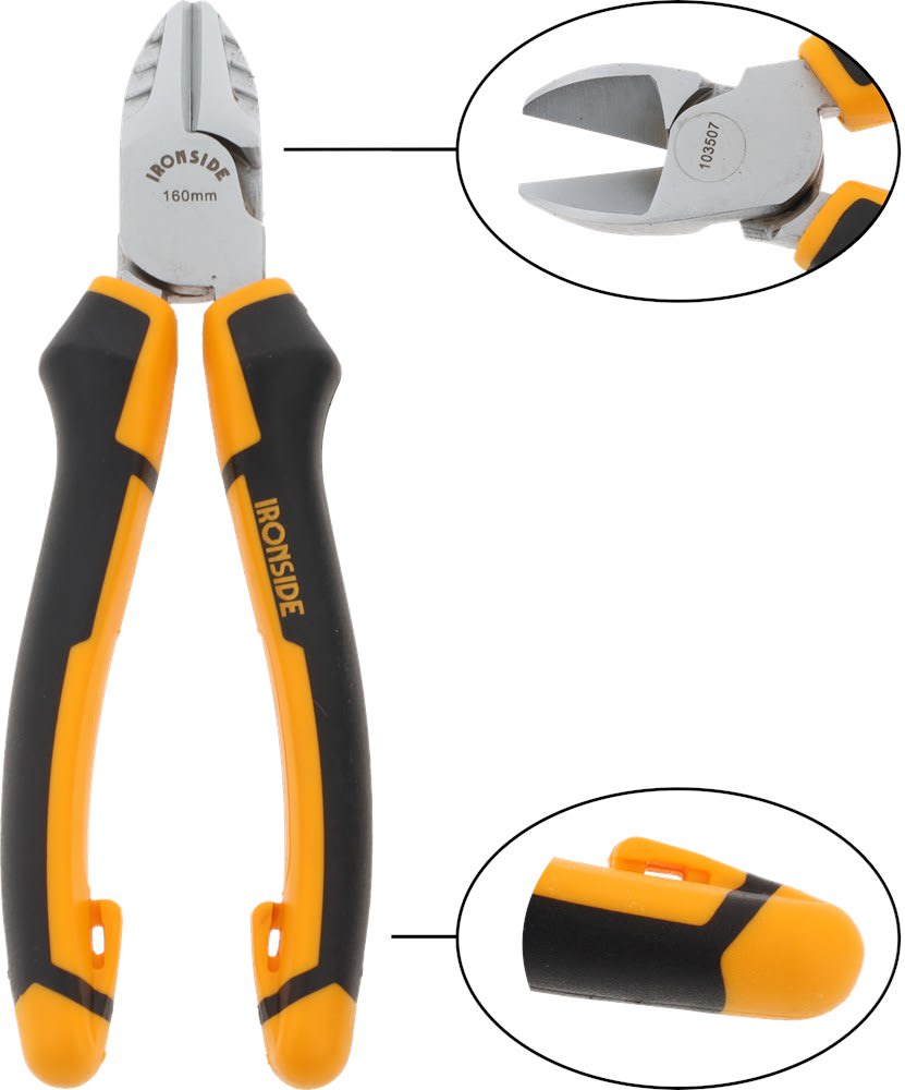 Product afbeelding voor Ironside Zijsnijtang 6" 160mm Heavy Duty