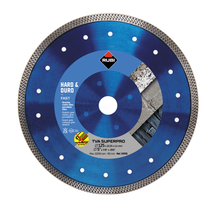 Rubi Diamantzaagblad TVA Superpro 125x22,2mm