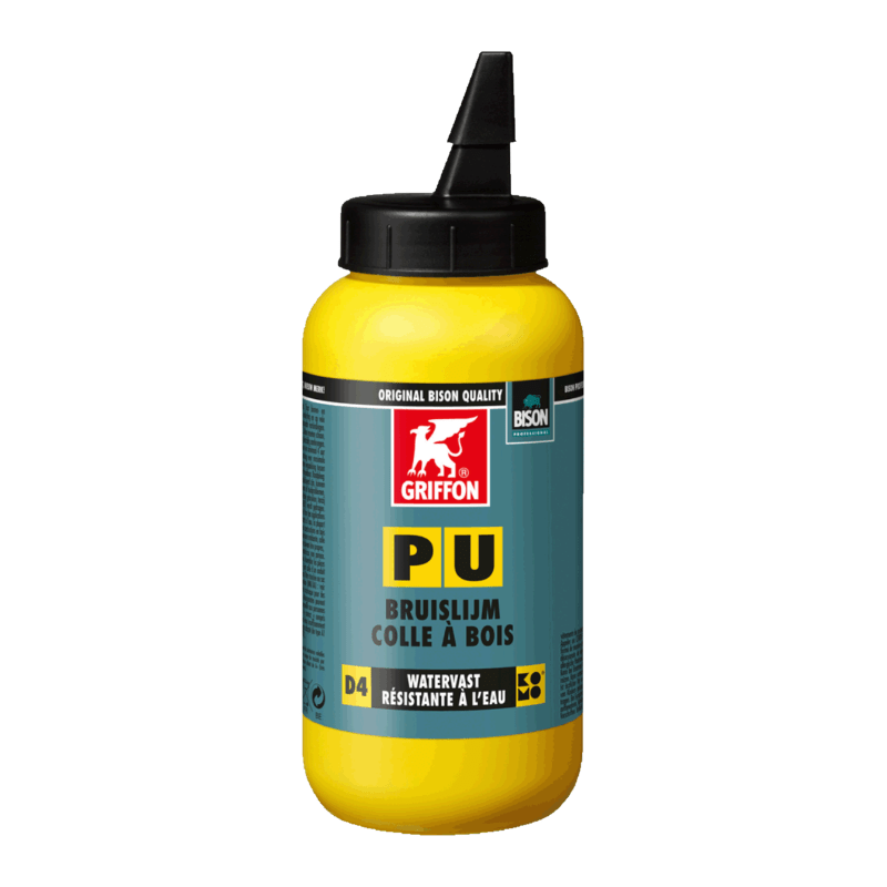 Griffon PU Houtlijm 250gr Bruin Transparant