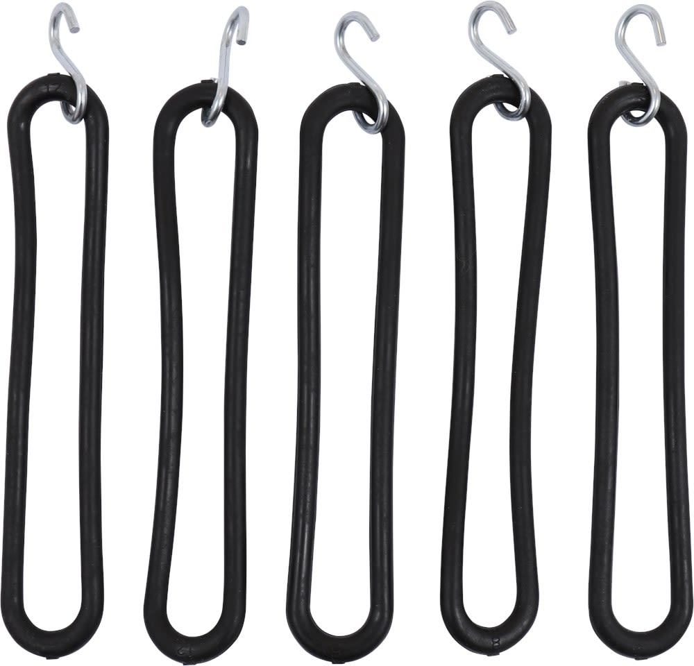 Kelfort Spanrubber 20cm Met S-Haak 5st
