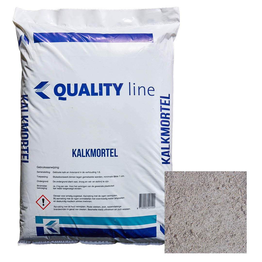 Kalkmortel 25kg