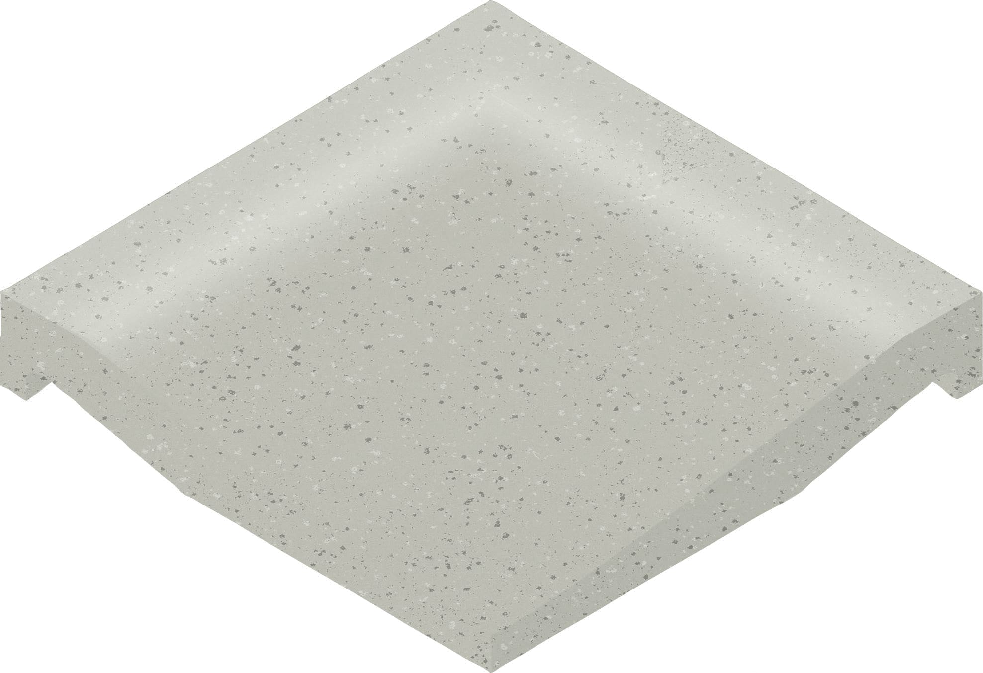 Villeroy & Boch Hoek Pro Architectura 3.0 Secret Grey 10x10cm Mat R10 2609C4600010