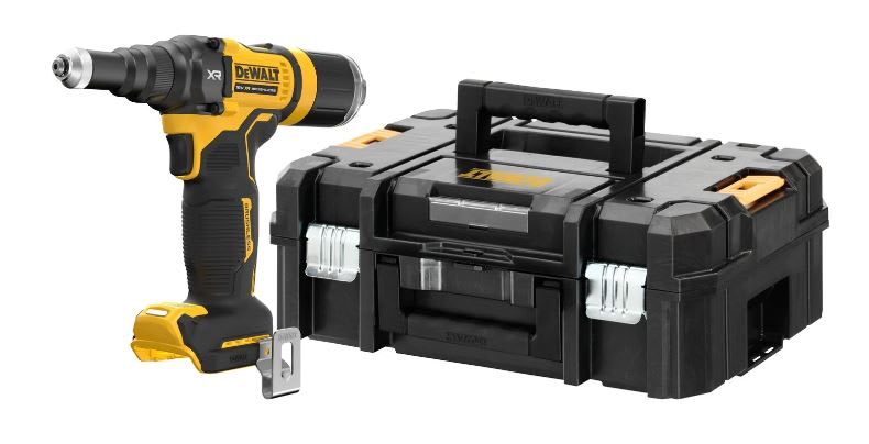 DeWALT Acuc Blindklinknageltang DCF403NTXJ 18V XR 4,8mm Zonder Accu En Lader In Tstak Koffer