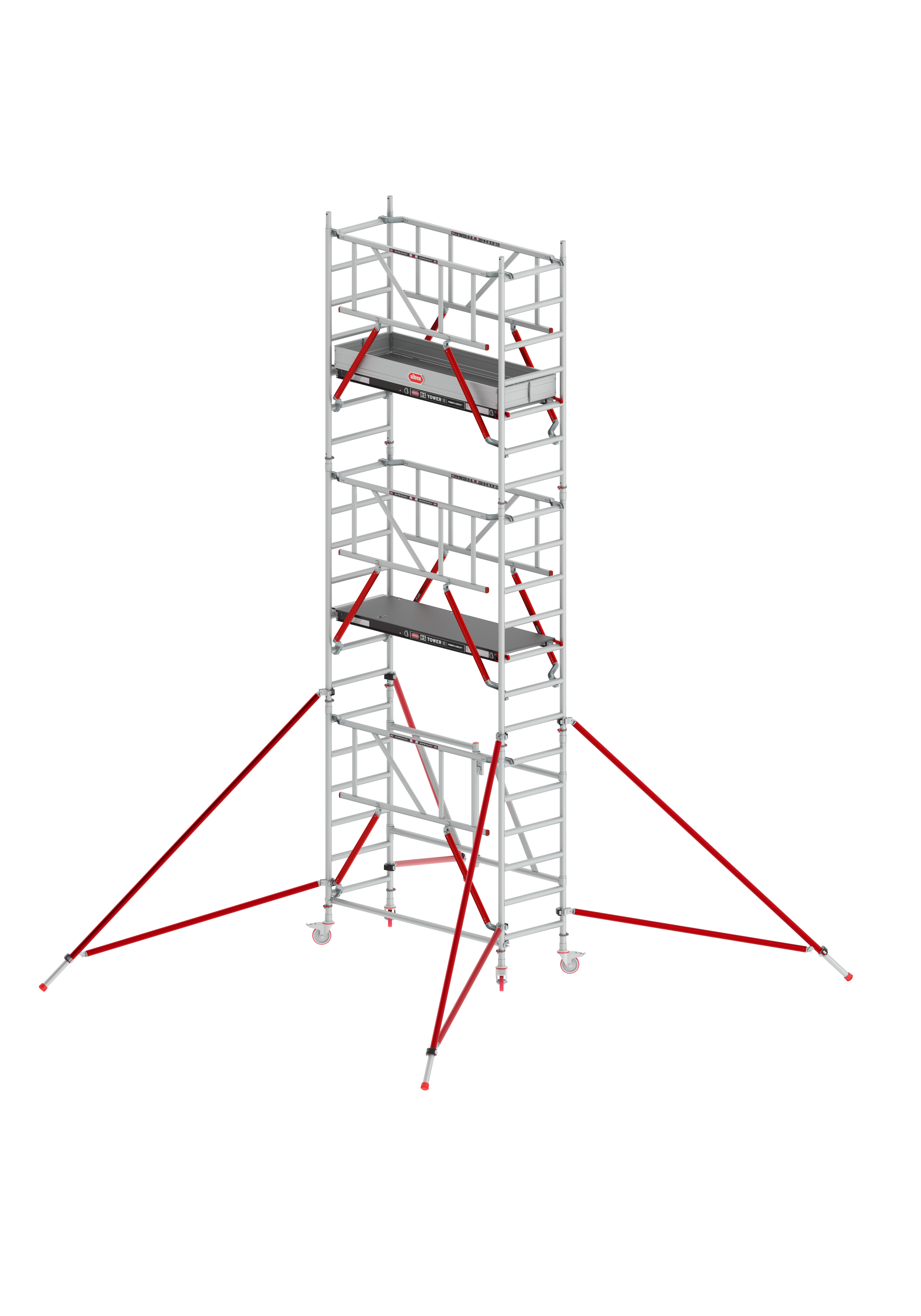 Altrex Rolsteiger RS Tower 54-S 6,8m Fiber-Deck 1,85m
