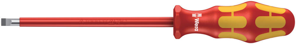 Product afbeelding voor Wera Schroevendraaier 1,2x6,5x150mm Iso VDE Met Sleuf