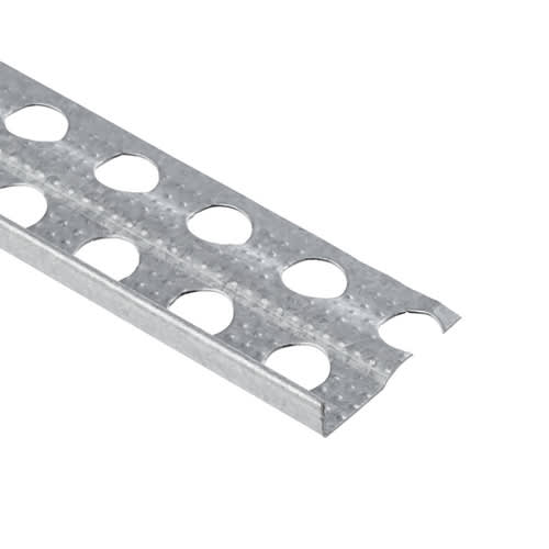 Slimgrip Stucstopprofiel SG1216 270cm 6mm Alu Zink