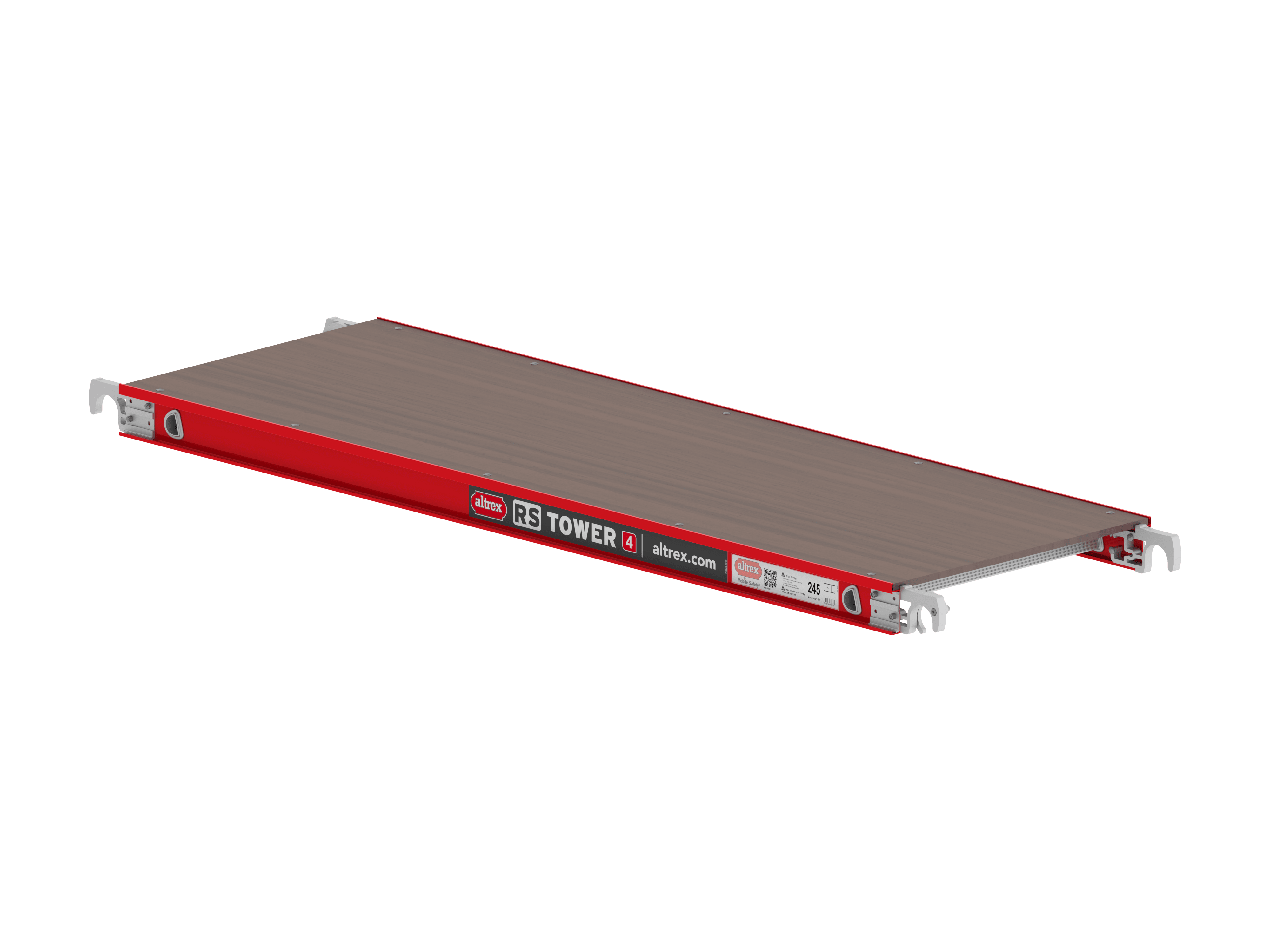 Altrex Platform RS Tower 4 Hout 1,85m Zonder Luik