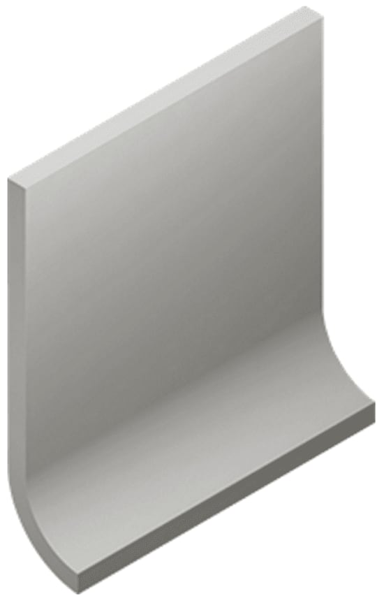 Villeroy & Boch Holplint Unit One Grey 10x10cm Mat R10 2072UT420010