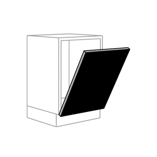 KELLER Front Long-Line Tbv Geintegreerde Vaatwasser 820-860mm FVW60 60cm PG300