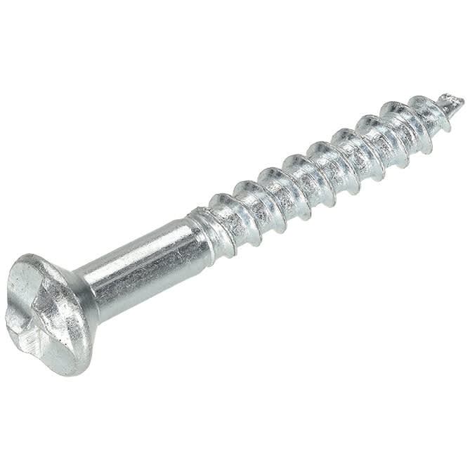 Anti-inbraakschroef 3.5x25mm Platverzonkenkop One-Way Verzinkt 200st