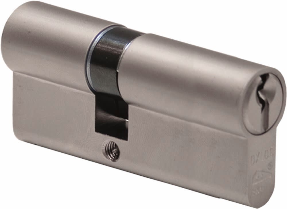 Oxloc Profielcilinder O5 Dubbel 30/40mm Staal Vernikkeld Mat SKG2 Gelijksluitend 1st