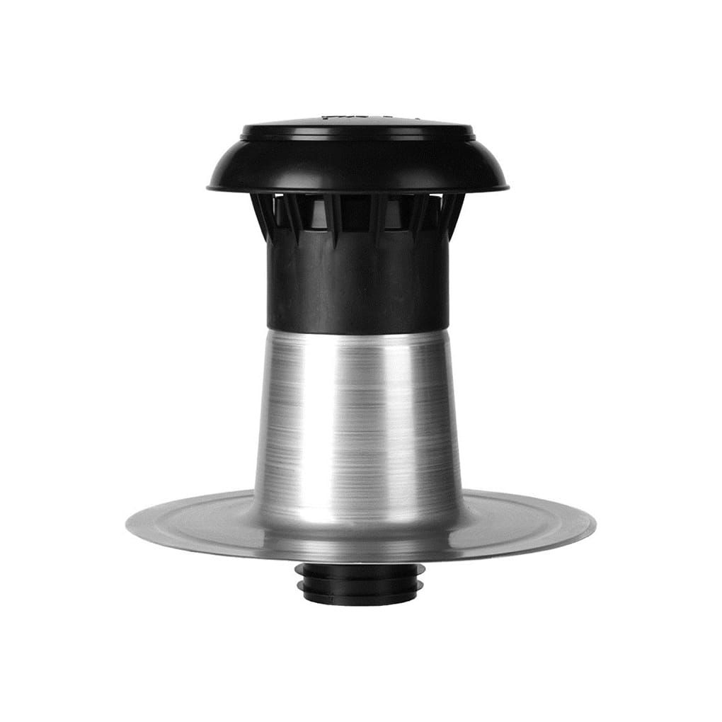 Vent-Alu 3000 Ontluchting Dubbelwandig 110-125mm Met PP Kap